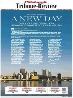 cover image of Pittsburgh Tribune Review